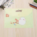 Plastic Envelopes Poly Envelopes, A4 Size Cute Pattern File Folders with Buckle Closure, Filing Envelopes for School/Home/Office - Image 5