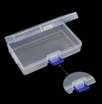 Transparent Plastic Storage Jewelry Box Empty storage box Container For Beads Earring Box For Jewelry Rectangle Case 146*85*35mm - Image 2