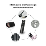 Bluetooth 5.0 Wireless audio Receiver Adapter 3.5mm Jack For Car Music Audio Aux Headphone Reciever Handsfree - Image 5