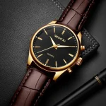 Reloj Hombre Fashion Wokai Business Watch Simple Quartz Sports Watches Casual Belt Men's Quartz Wristwatches Relógio Masculino - Image 3