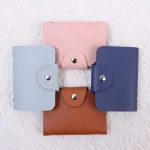 Business Card Holder Anti-theft ID Credit Card Holder 24 Slot Wallet ID Cash Organizer Pocket Case Travel Money Clip Gift Unisex - Image 2