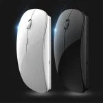 2.4G Wireless Mouse Slim Mouse 1600 DPI Optical Mouse with USB Receiver Wireless Gaming Mice For Mac Computer PC Laptop Desktop - Image 3