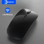 2.4G Wireless Mouse Slim Mouse 1600 DPI Optical Mouse with USB Receiver Wireless Gaming Mice For Mac Computer PC Laptop Desktop