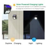 30 LED Solar Lights PIR Motion Sensor Wall Light Solar Outdoor Light Waterproof Solar Powered Sunlight Garden Decor Street Lamp - Image 4