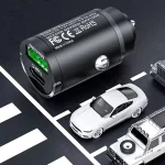 100W Car Charger USB Fast Charging For IPhone QC3.0 Mini PD USB Type C Charger Car Phone Charger For Samsung Huawei XiaoMi - Image 2