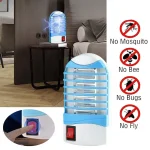 Summer Electric Mosquito Light Worm Killing Blue Light Trap Mosquitoes Portable Bedroom Insect Repellent Outdoor Mosquito Light