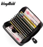 Kingdushi PU Leather Card Holder Wallet
